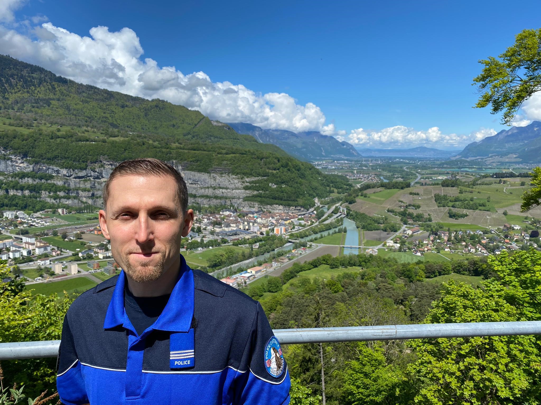 Loïc Freiholz chef de l’instruction et de la planification à l’Académie de police de Savatan